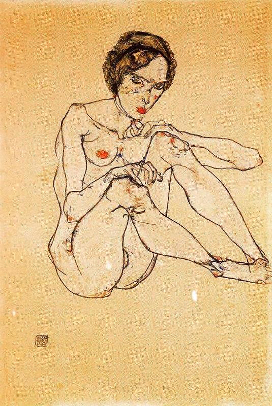 25P Drawn Ero and Porn Art 30 - Egon Schiele