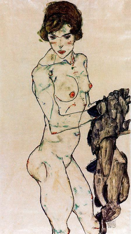 25P Drawn Ero and Porn Art 30 - Egon Schiele