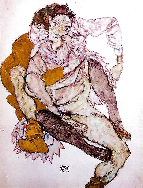 25P Drawn Ero and Porn Art 30 - Egon Schiele