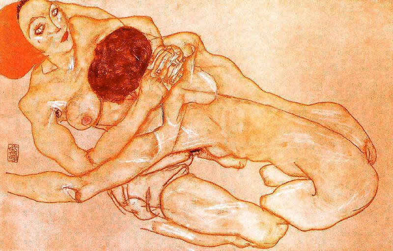 25P Drawn Ero and Porn Art 30 - Egon Schiele