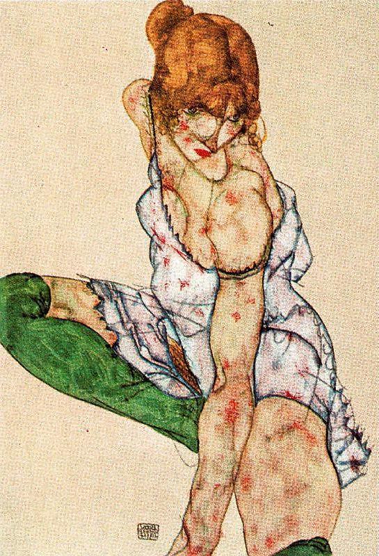 25P Drawn Ero and Porn Art 30 - Egon Schiele