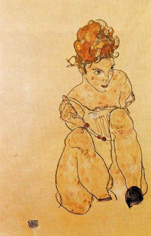 25P Drawn Ero and Porn Art 30 - Egon Schiele
