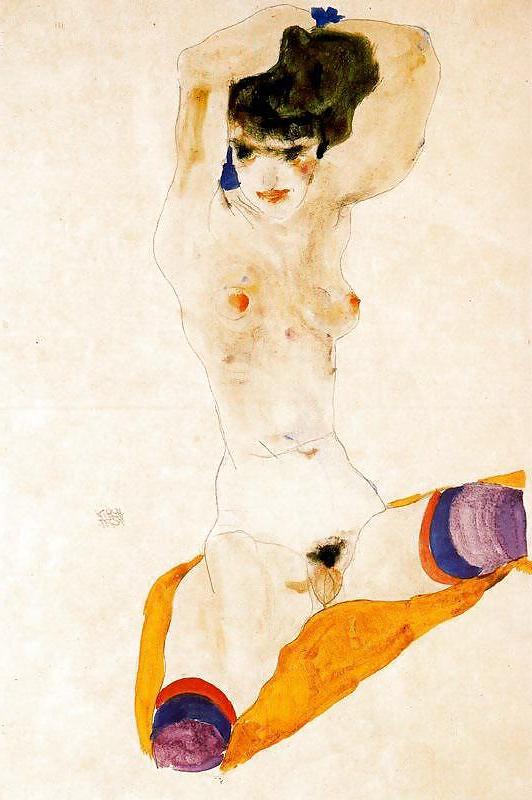 25P Drawn Ero and Porn Art 30 - Egon Schiele