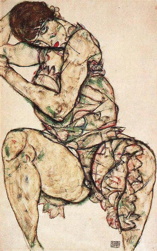 25P Drawn Ero and Porn Art 30 - Egon Schiele
