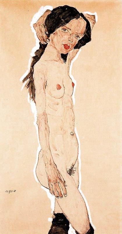 25P Drawn Ero and Porn Art 30 - Egon Schiele