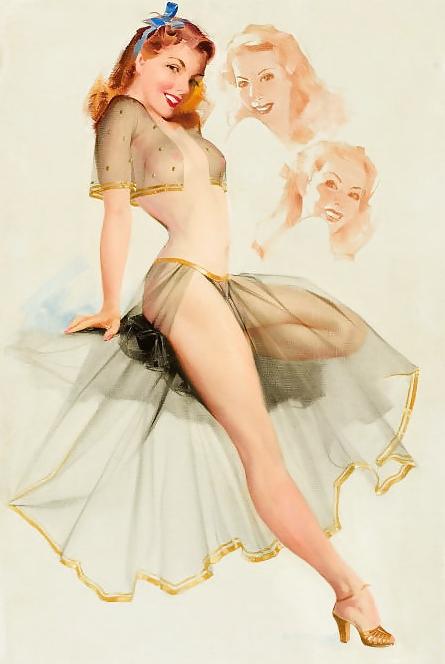 25P Pin-up Art 6 - Ted Withers