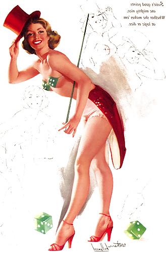 25P Pin-up Art 6 - Ted Withers