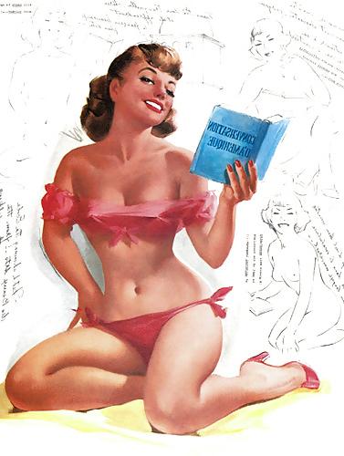 25P Pin-up Art 6 - Ted Withers