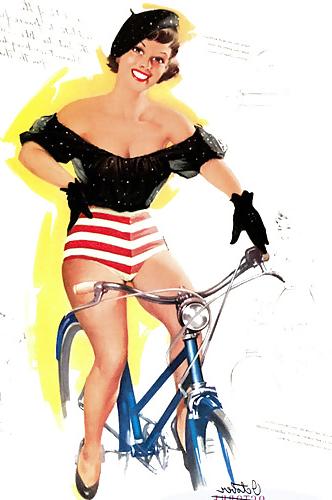 25P Pin-up Art 6 - Ted Withers