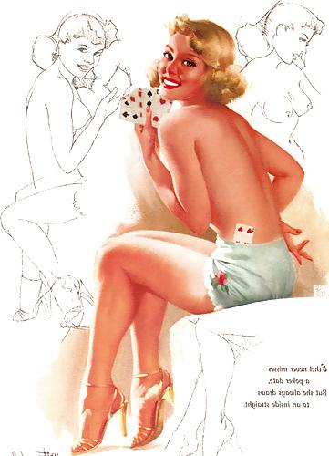 25P Pin-up Art 6 - Ted Withers