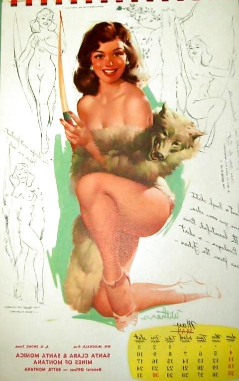 25P Pin-up Art 6 - Ted Withers