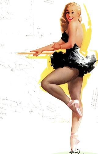 25P Pin-up Art 6 - Ted Withers