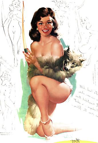 25P Pin-up Art 6 - Ted Withers