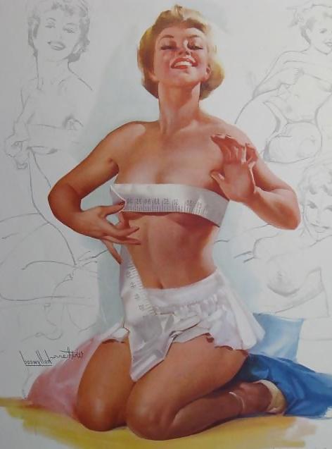 25P Pin-up Art 6 - Ted Withers