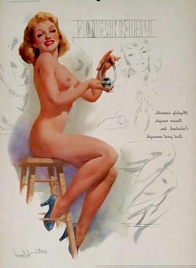 25P Pin-up Art 6 - Ted Withers