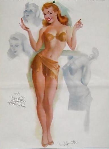 25P Pin-up Art 6 - Ted Withers
