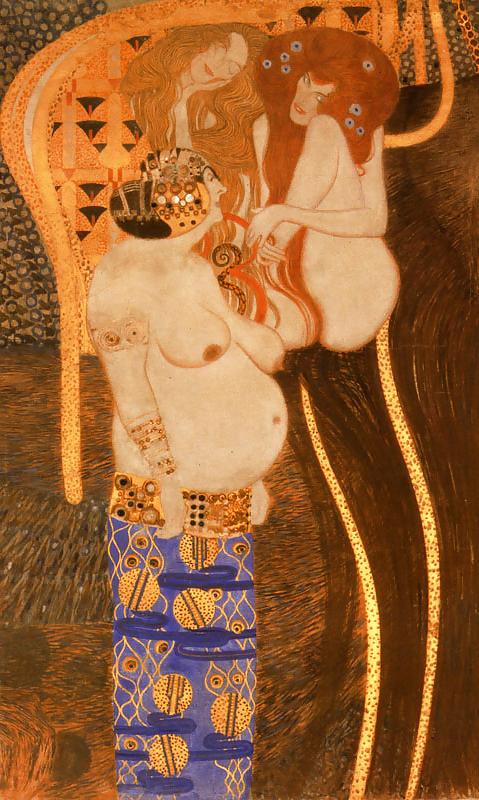 25P Painted EroPorn Art 30 - Gustav Klimt for Samsonight 