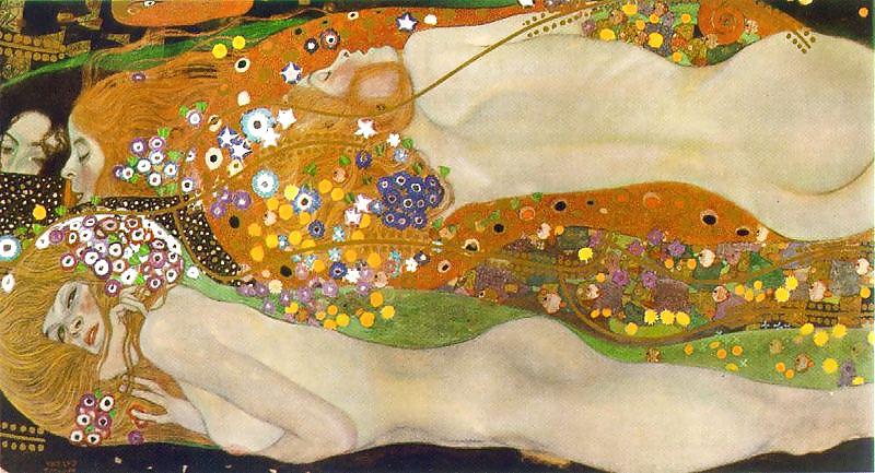 25P Painted EroPorn Art 30 - Gustav Klimt for Samsonight 