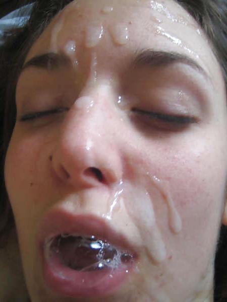 25P Exposed:  Cute Girlfriend Gets Facialized