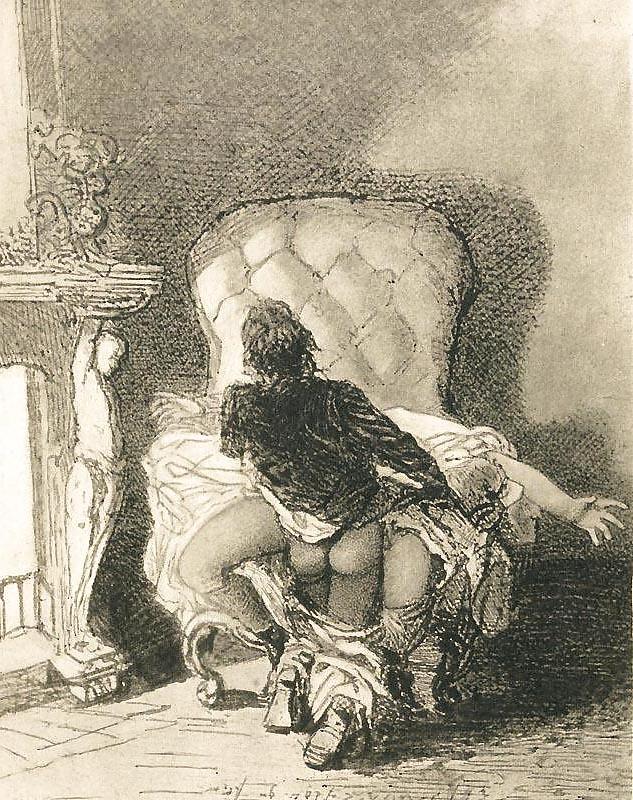 24P Drawn Ero and Porn Art 16 - Mihaly Zichy