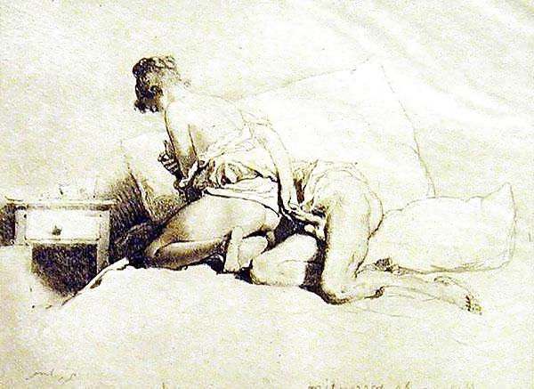24P Drawn Ero and Porn Art 16 - Mihaly Zichy