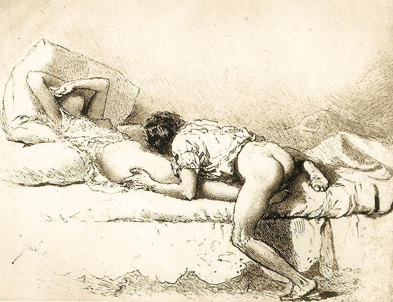 24P Drawn Ero and Porn Art 16 - Mihaly Zichy