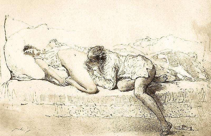 24P Drawn Ero and Porn Art 16 - Mihaly Zichy