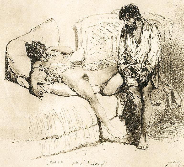 24P Drawn Ero and Porn Art 16 - Mihaly Zichy