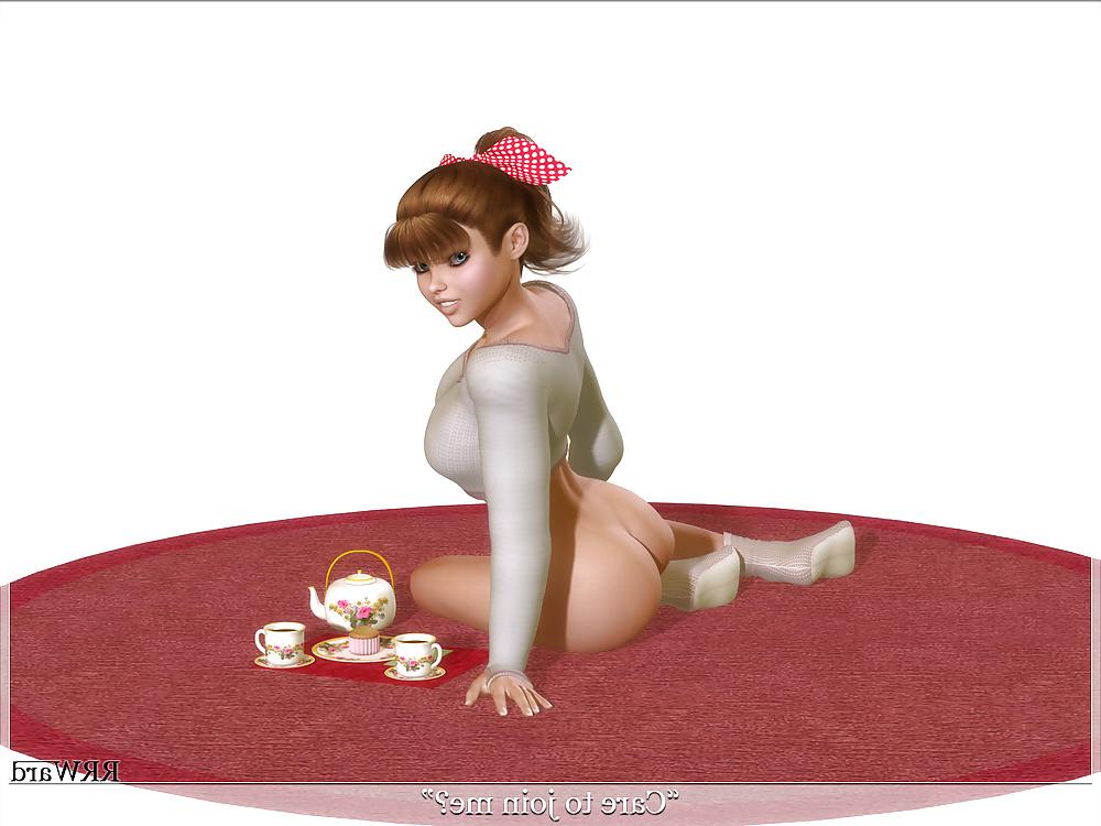 25P Cheezecake toon art - Teen II