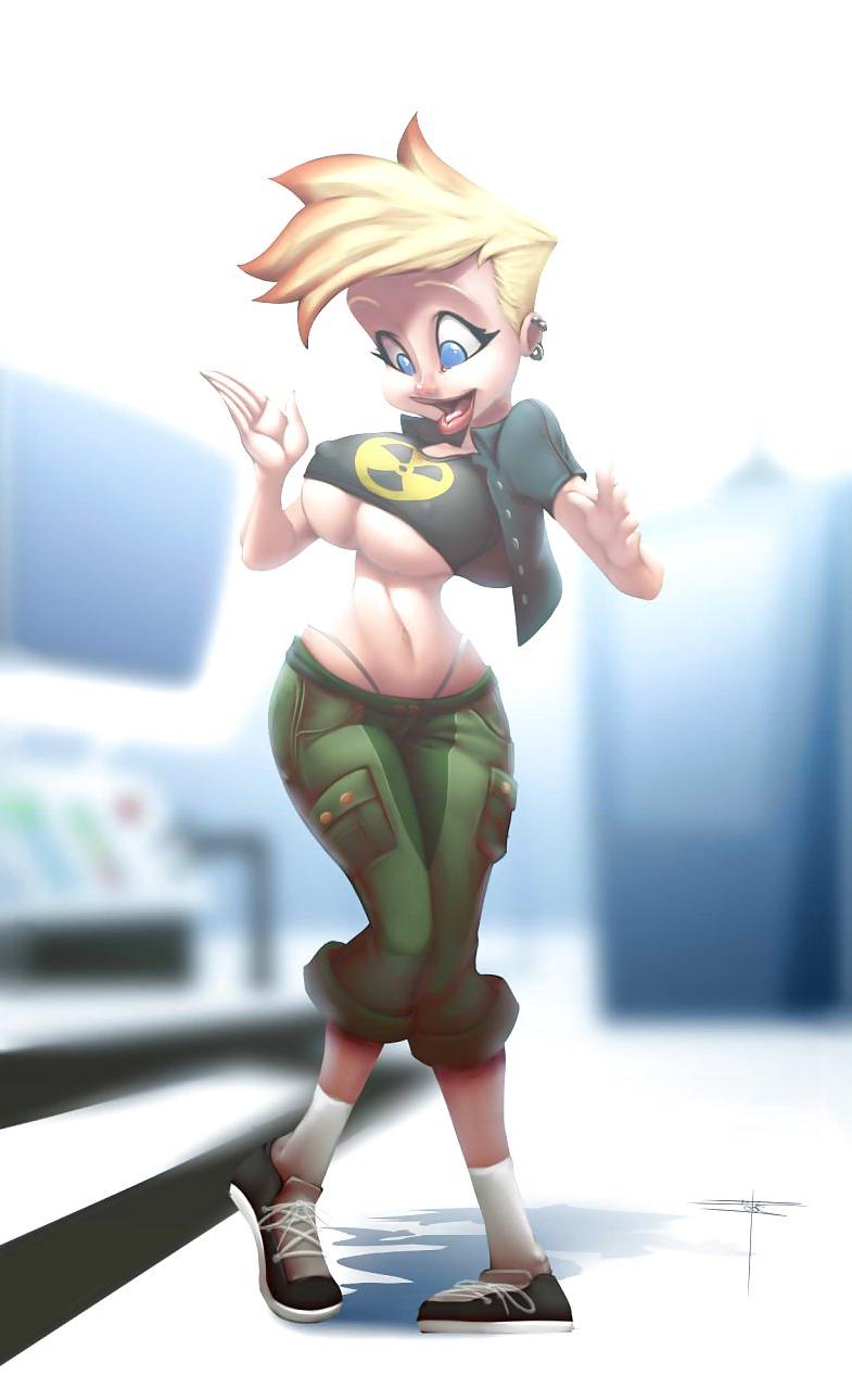 25P Cheezecake toon art - Teen II