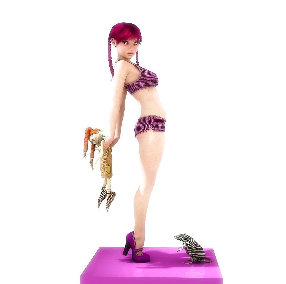 25P Cheezecake toon art - Teen II