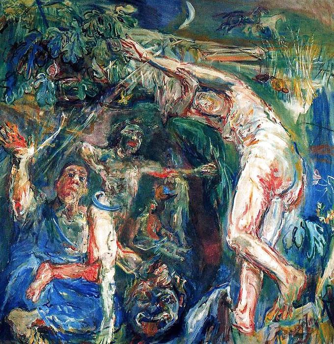 19P Painted Ero and Porn Art 25 - Oskar Kokoschka