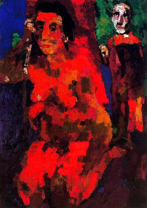 19P Painted Ero and Porn Art 25 - Oskar Kokoschka