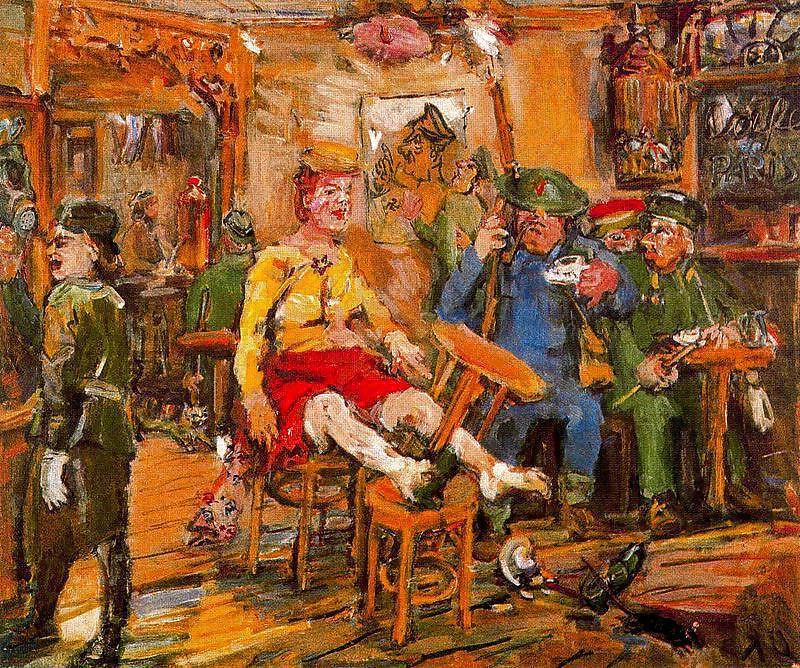 19P Painted Ero and Porn Art 25 - Oskar Kokoschka