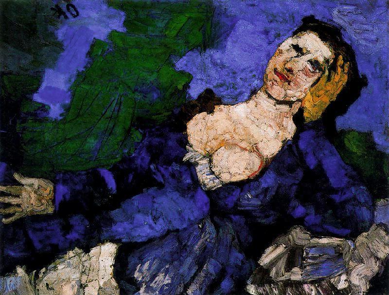 19P Painted Ero and Porn Art 25 - Oskar Kokoschka
