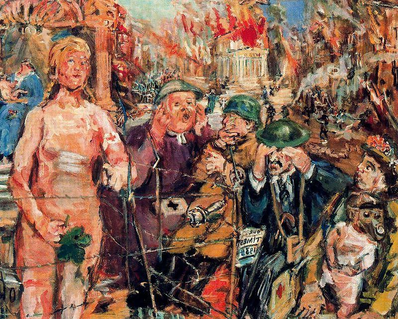 19P Painted Ero and Porn Art 25 - Oskar Kokoschka