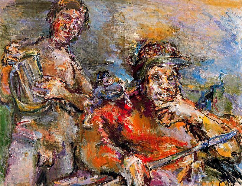 19P Painted Ero and Porn Art 25 - Oskar Kokoschka