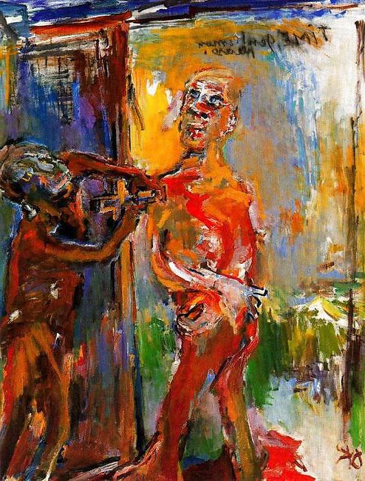 19P Painted Ero and Porn Art 25 - Oskar Kokoschka