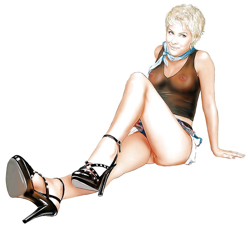 25P Gallery 200 -  Computer Generated Art 2 - Virtual Girls (1)