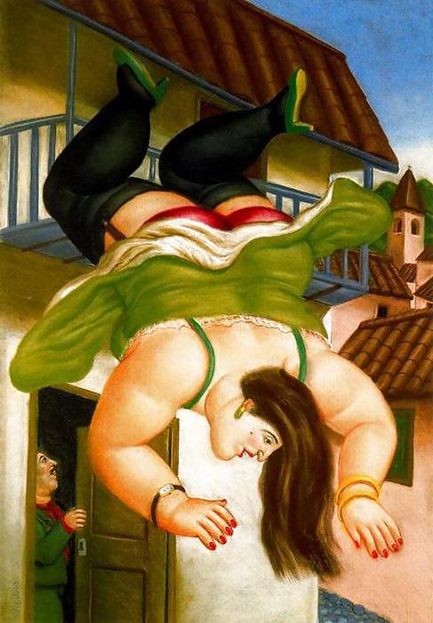 25P Painted Ero and Porn Art 9 - Fernando Botero