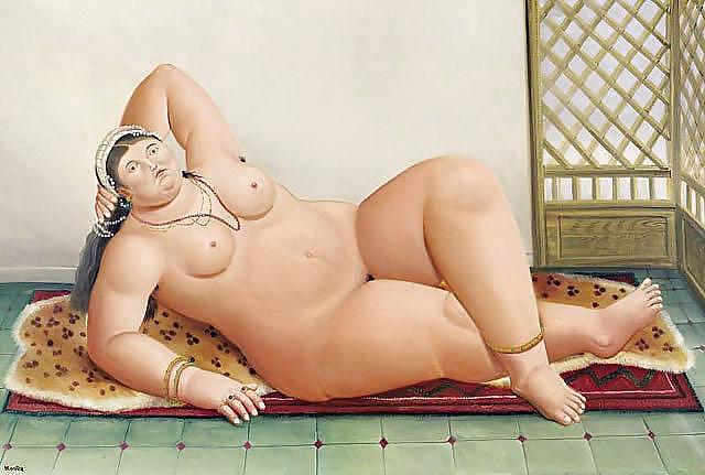 25P Painted Ero and Porn Art 9 - Fernando Botero