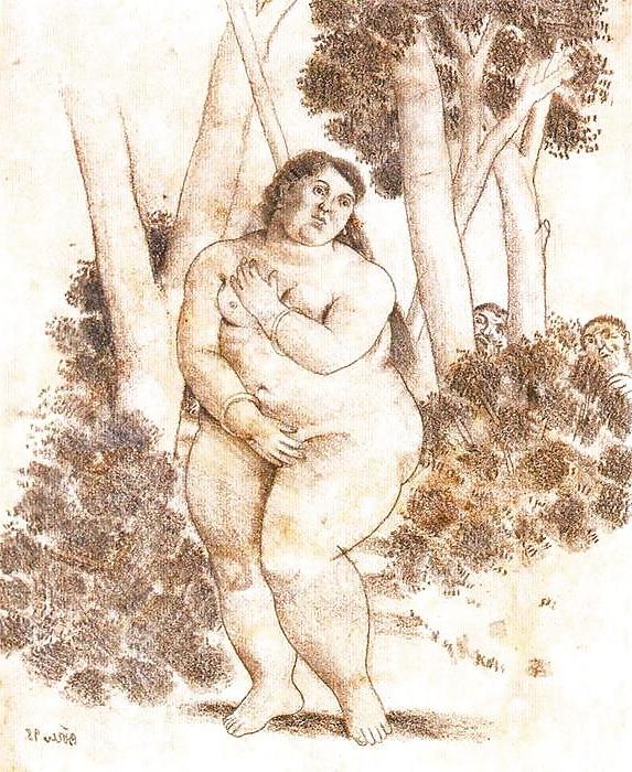 25P Painted Ero and Porn Art 9 - Fernando Botero