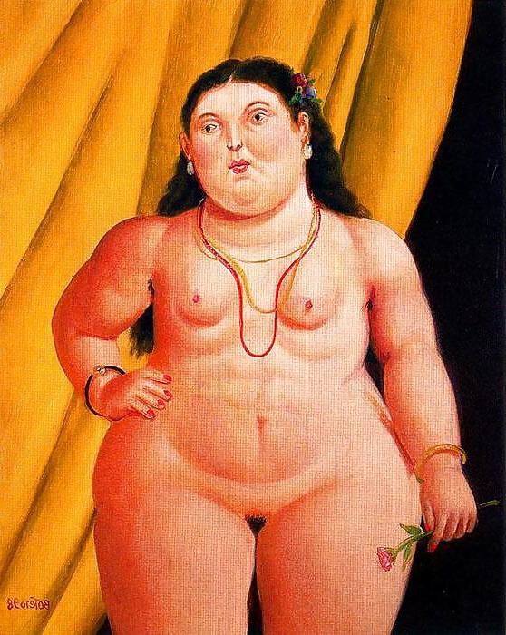 25P Painted Ero and Porn Art 9 - Fernando Botero