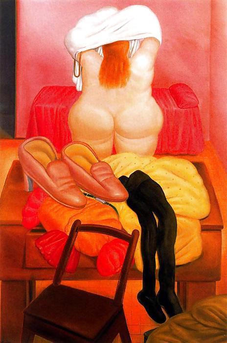 25P Painted Ero and Porn Art 9 - Fernando Botero