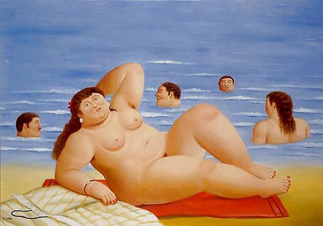 25P Painted Ero and Porn Art 9 - Fernando Botero