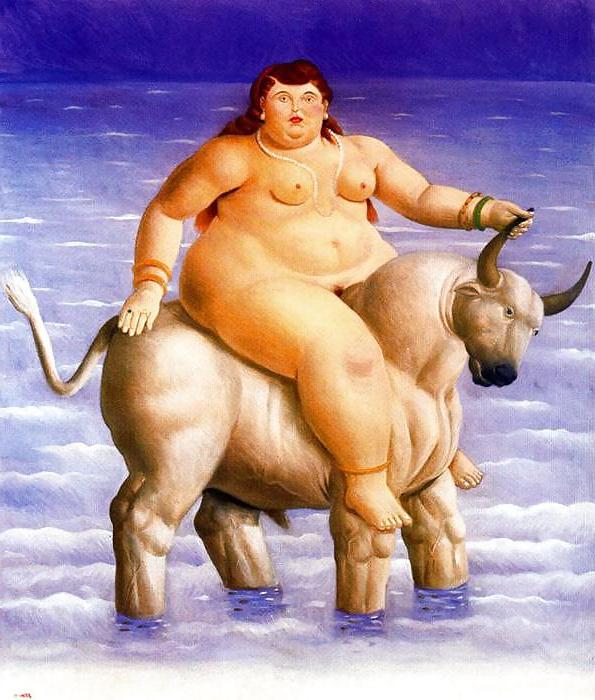25P Painted Ero and Porn Art 9 - Fernando Botero