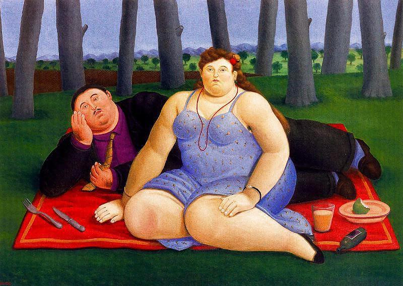 25P Painted Ero and Porn Art 9 - Fernando Botero