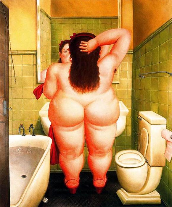 25P Painted Ero and Porn Art 9 - Fernando Botero