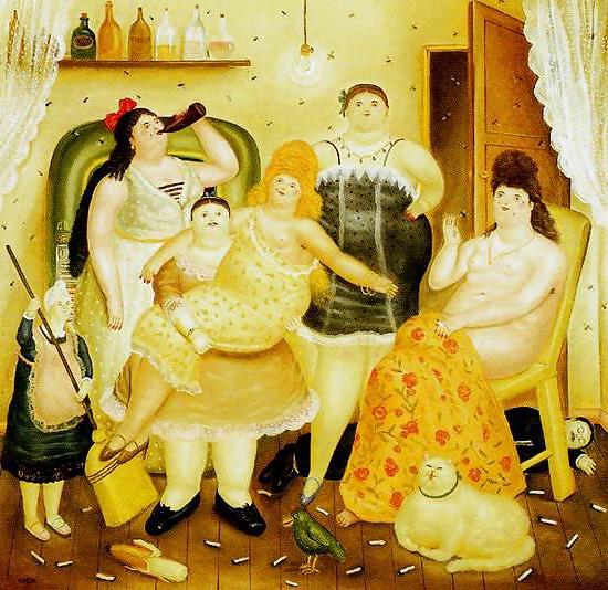 25P Painted Ero and Porn Art 9 - Fernando Botero