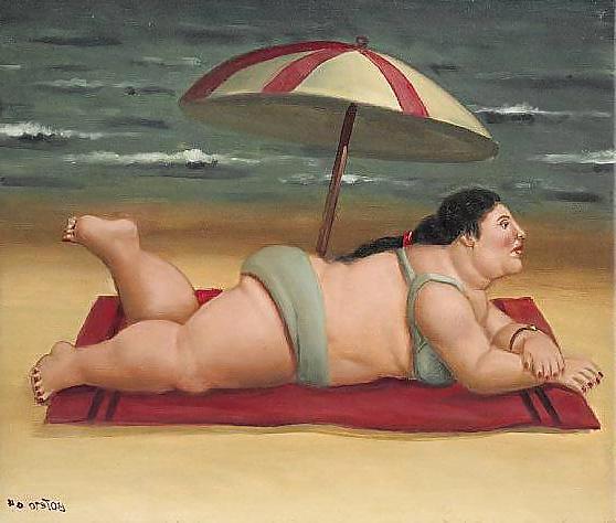 25P Painted Ero and Porn Art 9 - Fernando Botero